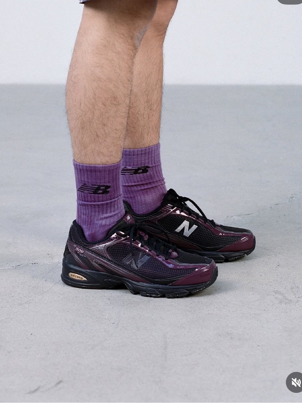 New Balance 509 x Do Hee Kim Plum Brown Sneakers - Picture 1 of 3